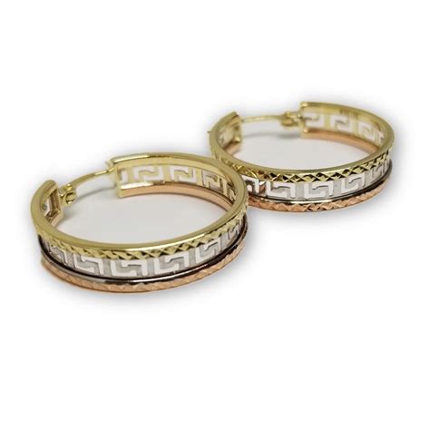 boucle d oreille versace france|Versace Boucles d’Oreilles Femme .